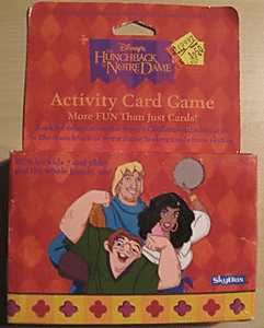 Hunchback of Notre Dame Activity Card Game