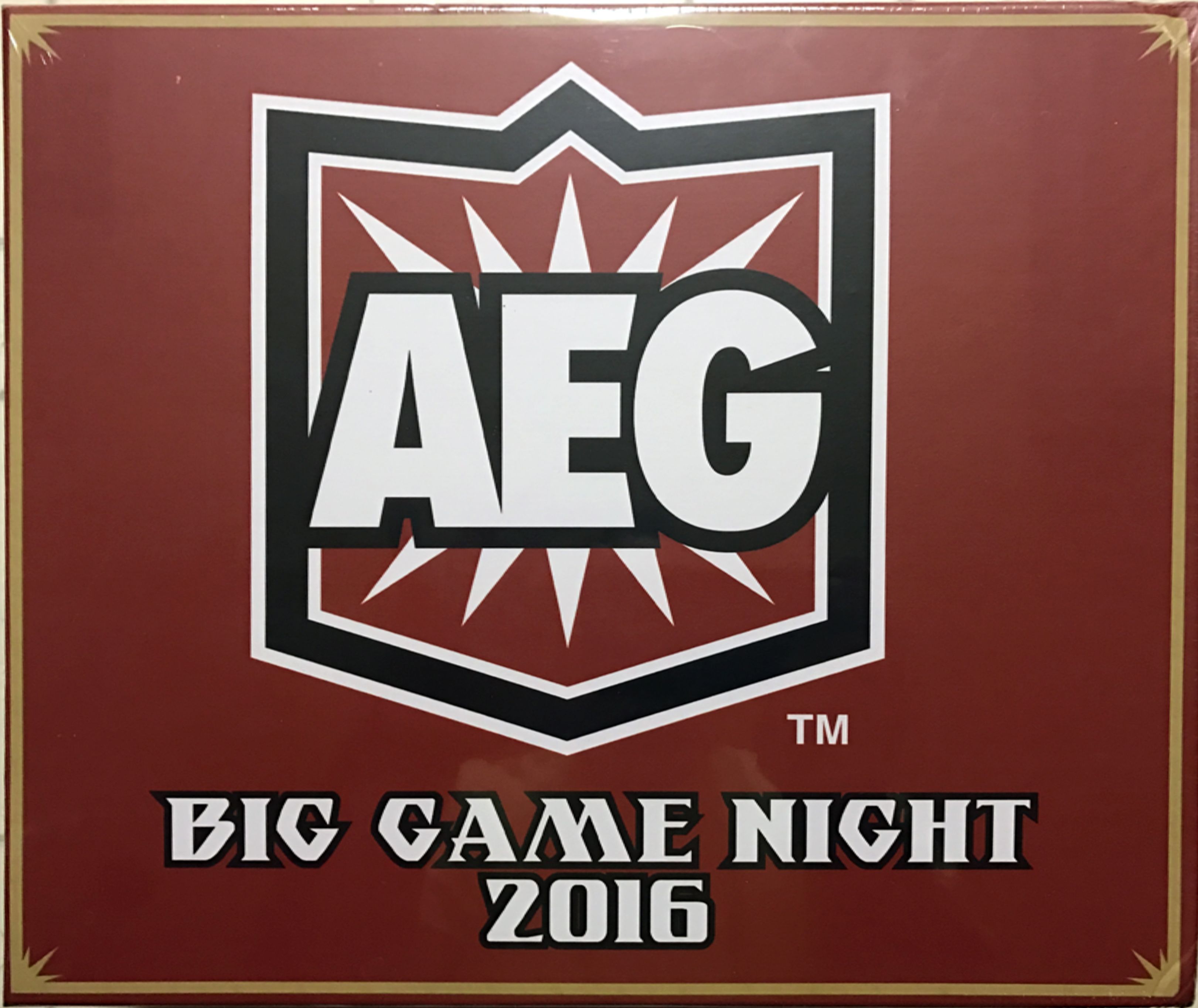 Big Game Night 2016 doboz