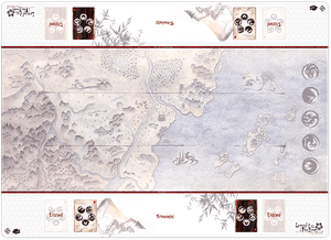 Legend of the Five Rings: The Card Game – Honored Duel Playmat