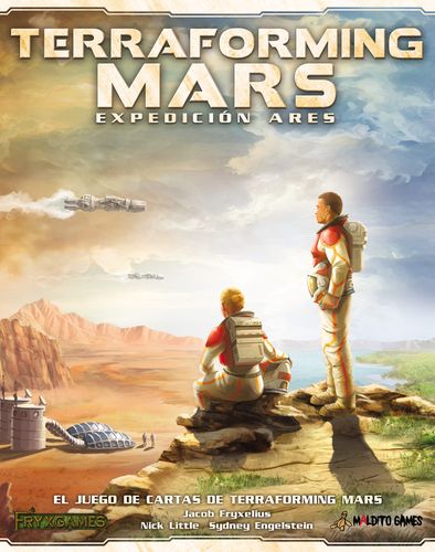 Caja del juego Terraforming Mars: Expedición Ares
