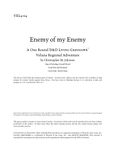 RPG Item: VEL4-04: Enemy of my Enemy