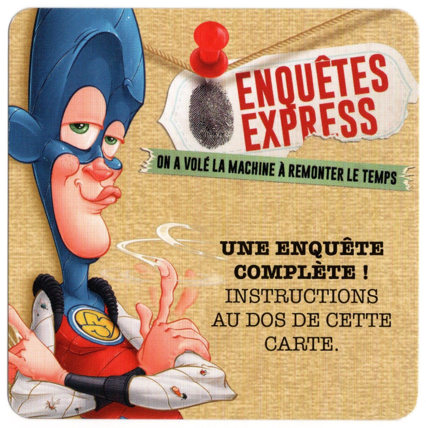 Enquêtes Express: On a Volé La Machine A Remonter Le Temps