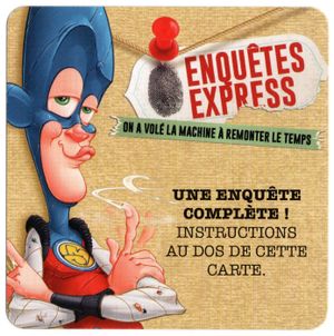 Enquêtes Express: On a Volé La Machine A Remonter Le Temps