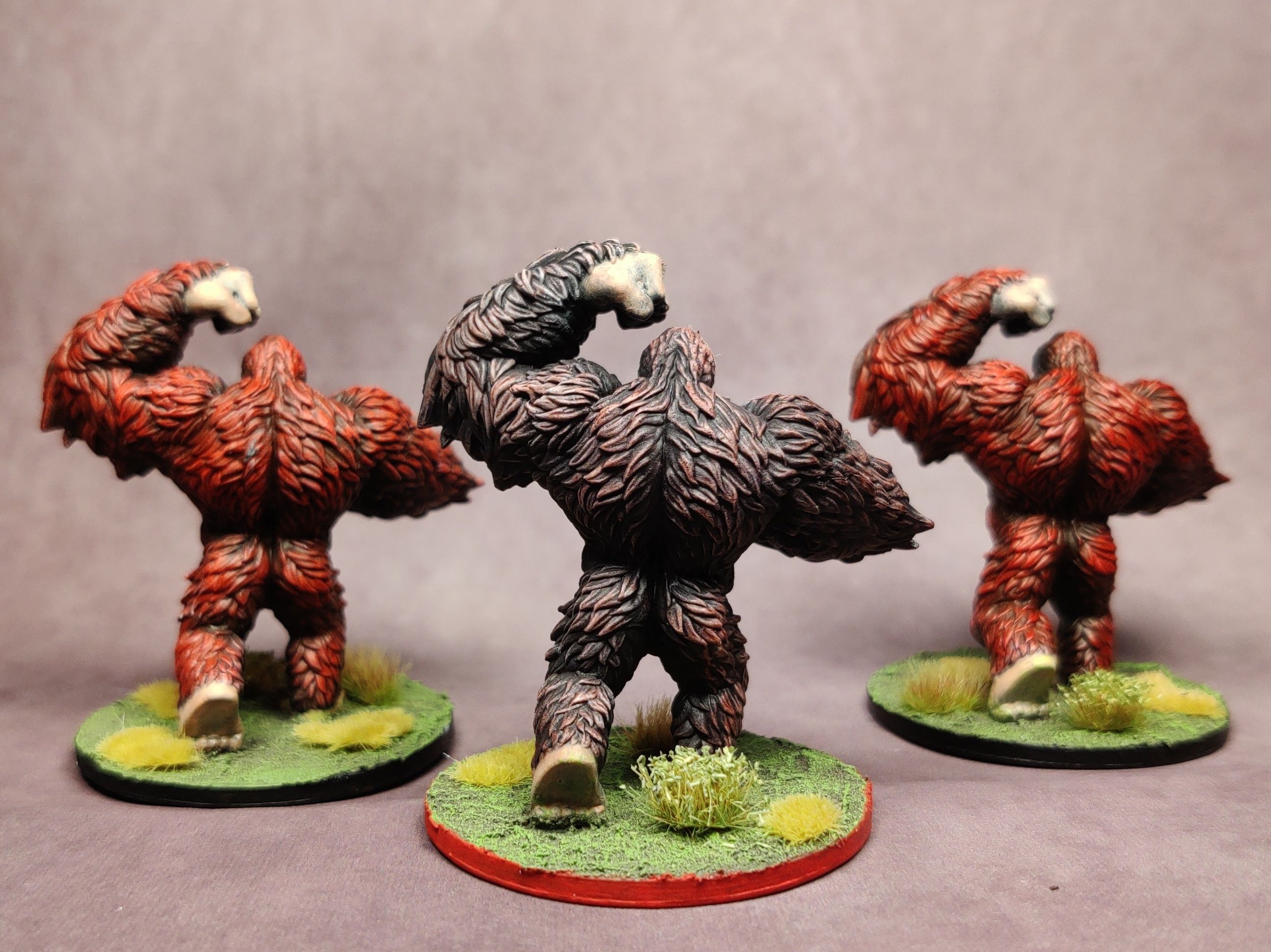 Descent Blood Ape Painted Boardgame minis BoardGameGeek