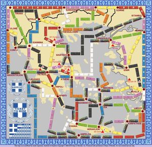 Greece (fan expansion for Ticket to Ride)