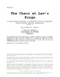 RPG Item: SHL8S-01: The Chaos at Law's Forge
