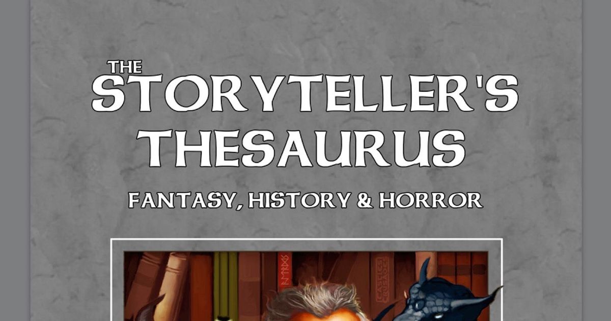 The Storyteller's Thesaurus Fantasy, History, & Horror RPG Item