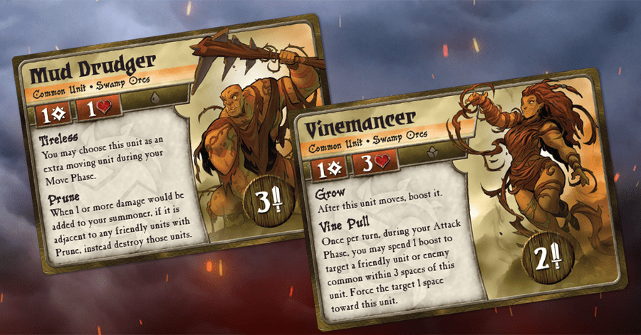 Asset image game Summoner Wars (Second Edition): Swamp Orcs Faction Deck