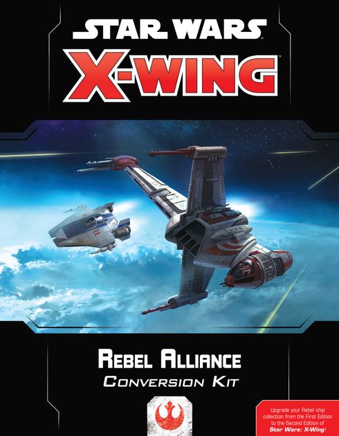 Mixed Colours Rebel Alliance Conversion Kit Fantasy Flight Games FFGSWZ06 Star Wars X Wing