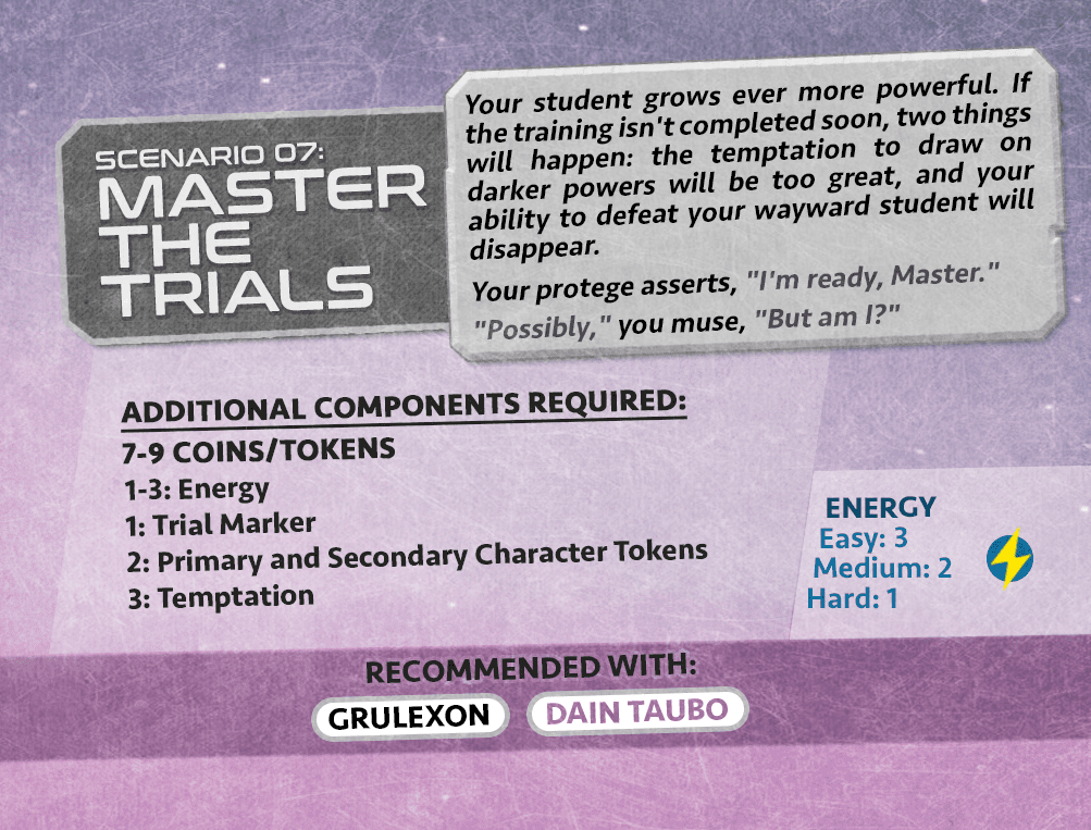 Twin Stars: Adventure Series II – Scenario 07: Master the Trials