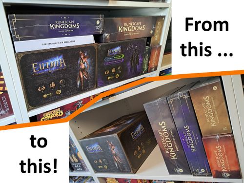 Before & After of the Shelf!
