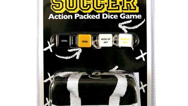 Soccer Action Packed Dice Game