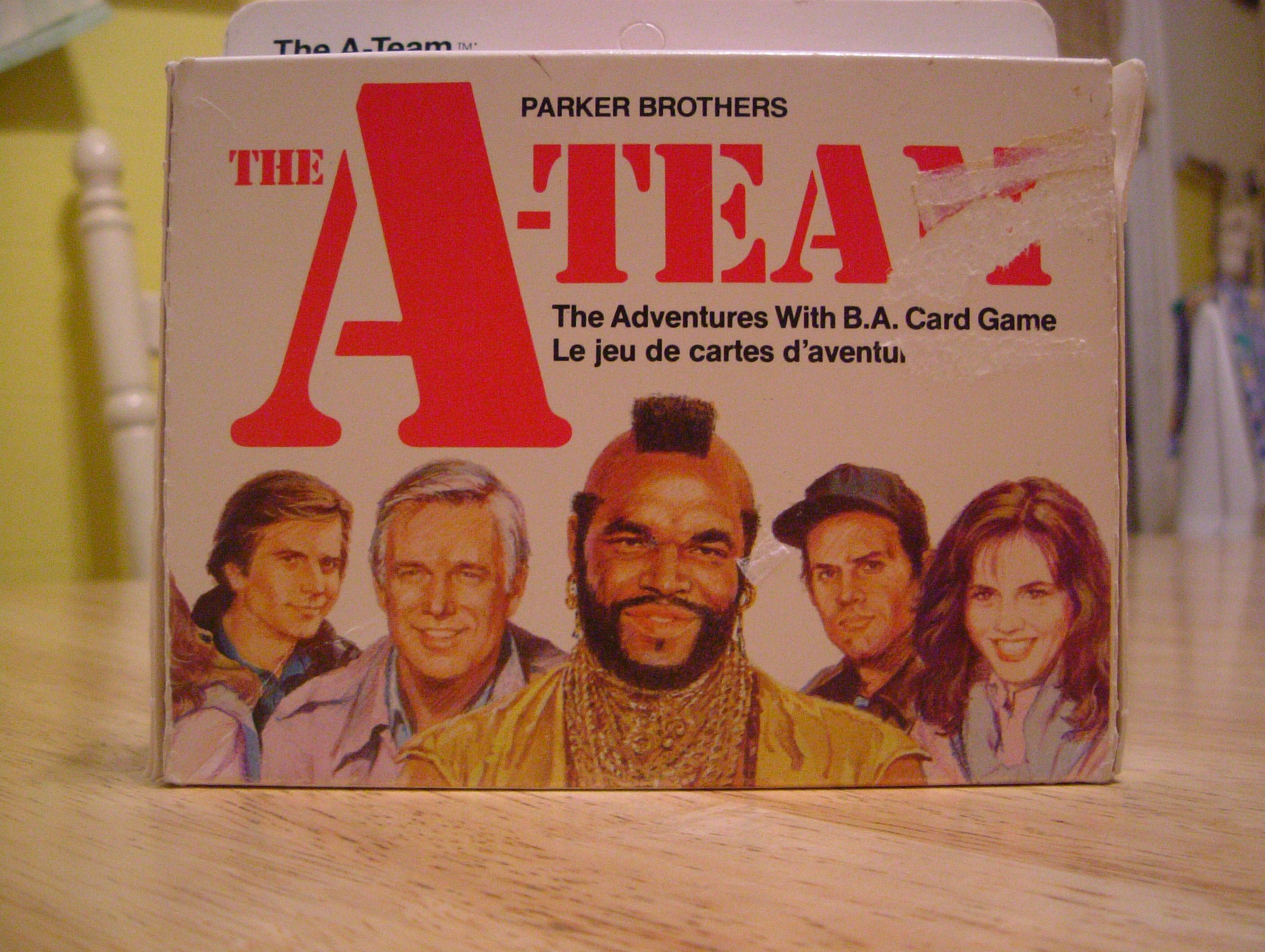 The A-Team: The Adventures with B.A. Card Game cover