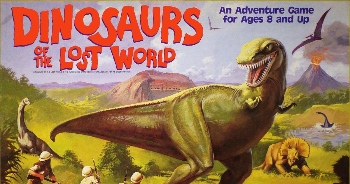 Dinosaurs of the Lost World, Board Game