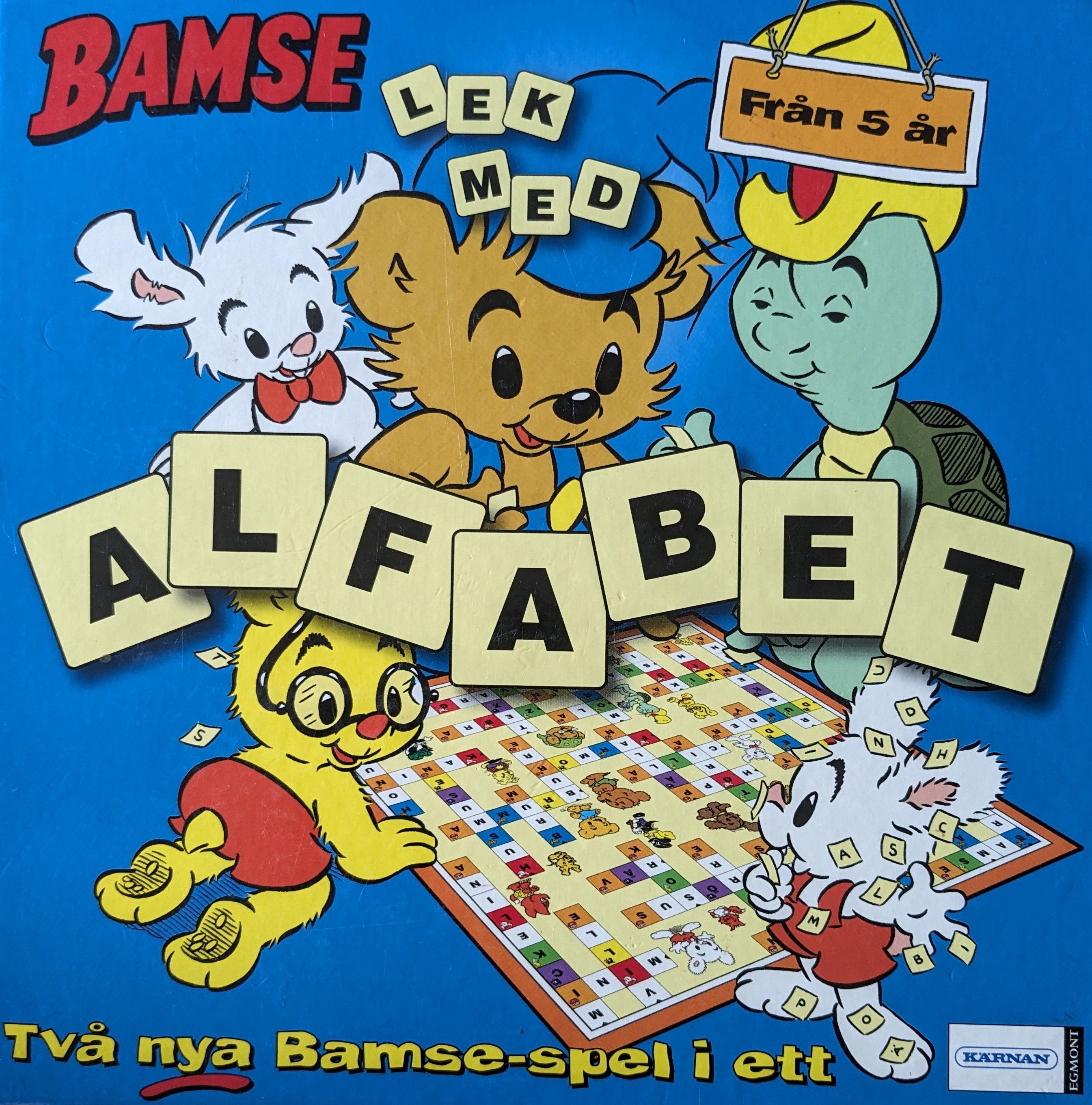 Bamse: Lek med alfabet