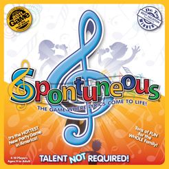 Spontuneous - The Song Game - Sing It or Shout It - Talent NOT Required  (Best Family / Party Board Games for Kids, Teens, Adults - Boy & Girls Ages  8 & Up) 