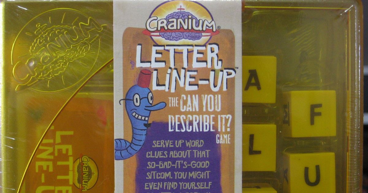Cranium Letter LineUp Board Game BoardGameGeek
