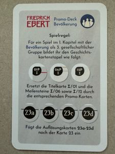 Friedrich Ebert: Promo-Deck Bevölkerung