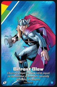 UNO Ultimate: Thor – Bifrost Blow Foil Chase Card
