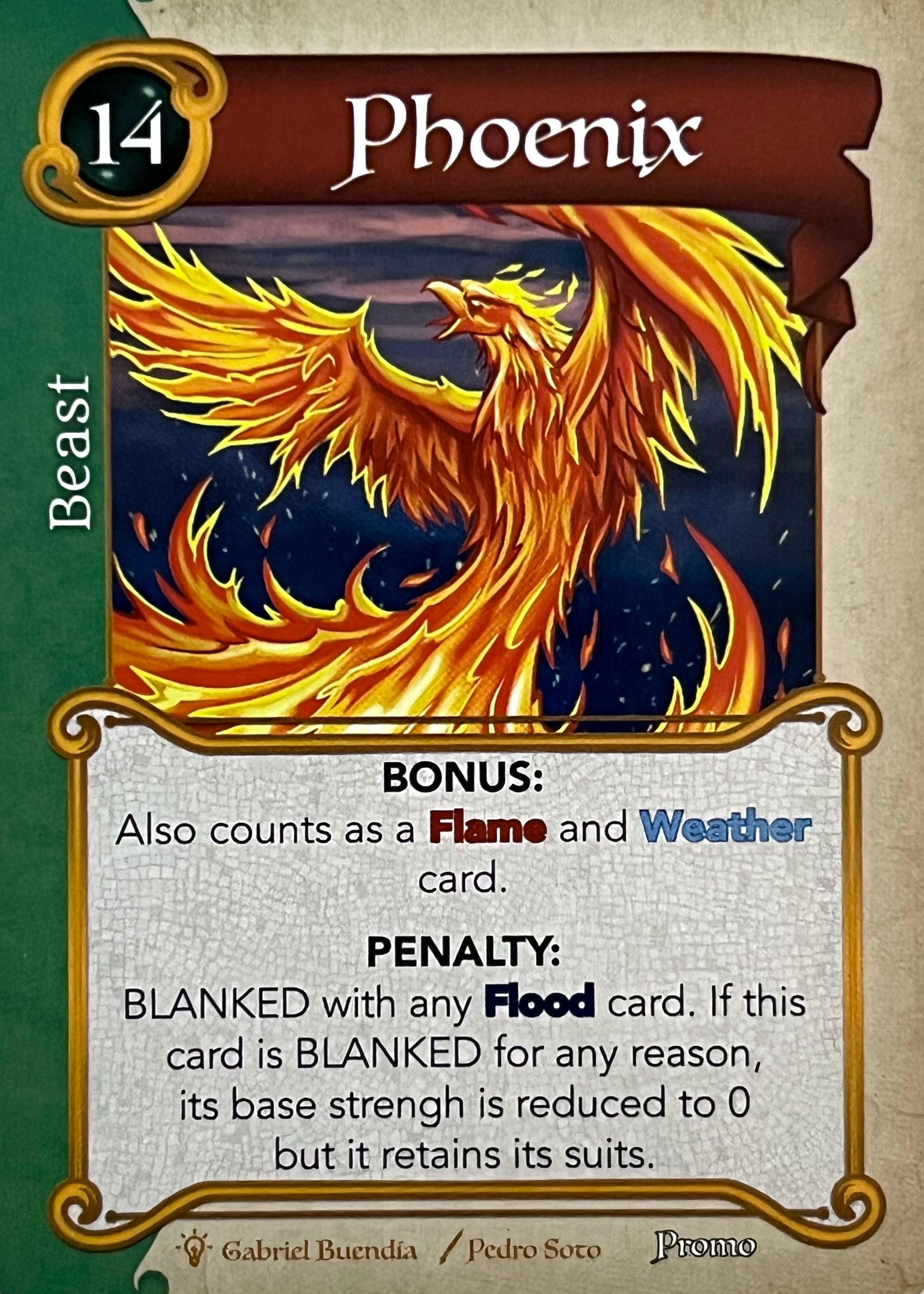 Fantasy Realms: Phoenix Promo Card