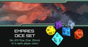 Stellaris: Infinite Legacy – Empires Dice Set