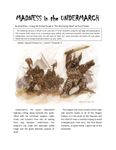RPG Item: Madness in the Undermarch