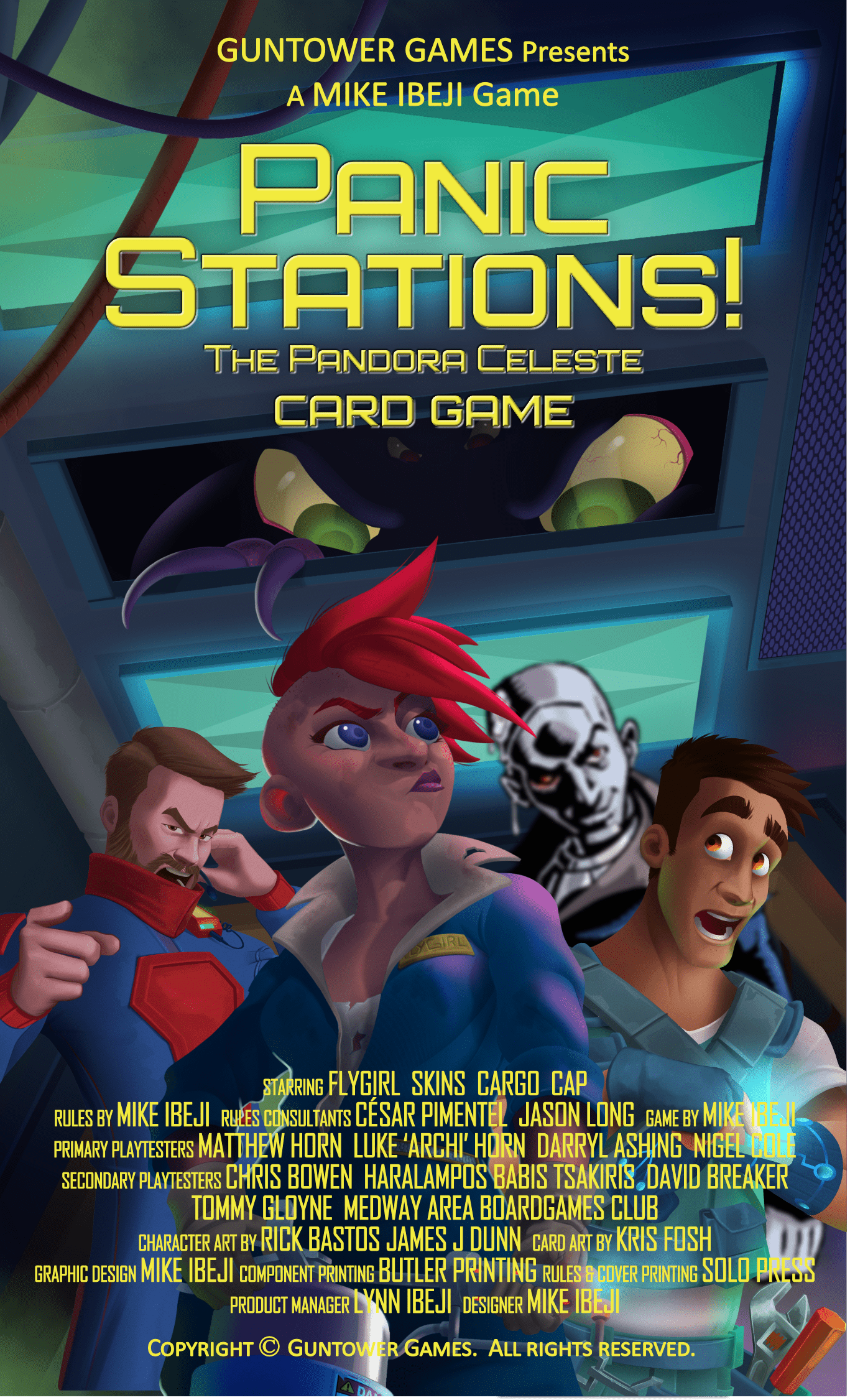 Cover art for Panic Stations! The Pandora Celeste Card Game