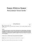 RPG Item: Games Within Games: Appendices