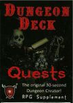 RPG Item: Dungeon Deck: Quests