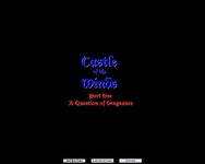 Video Game: Castle of the Winds