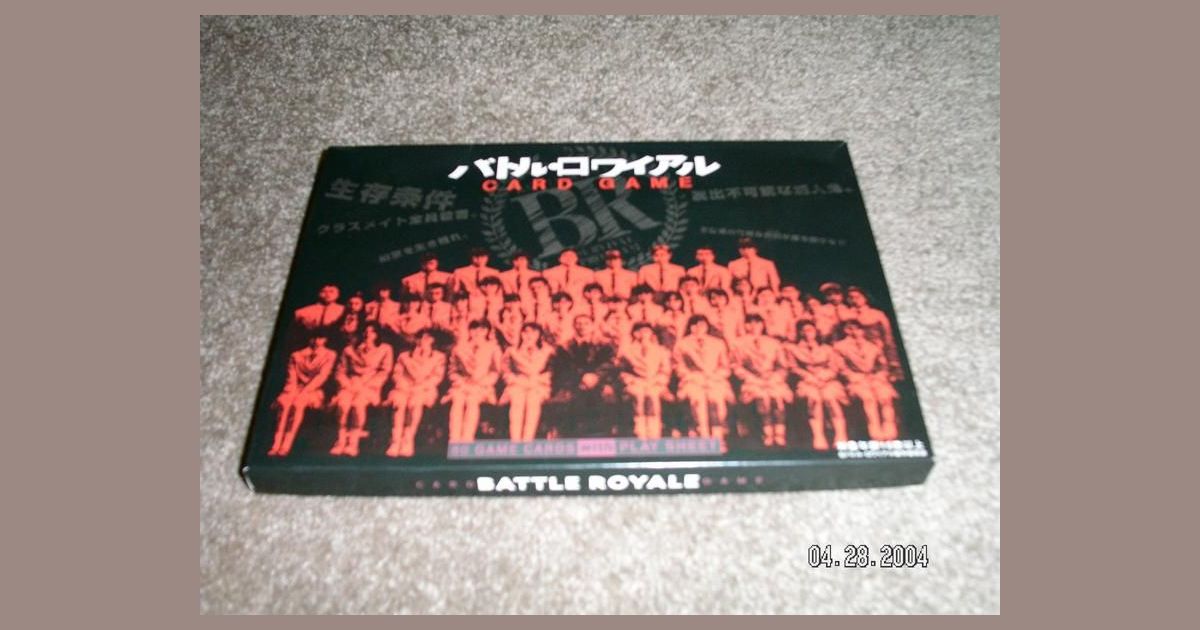Battle Royale Board Game BoardGameGeek