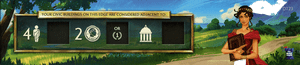 Foundations of Rome: Roads of Fortune – Dice Tower 2023 Promo Road Board