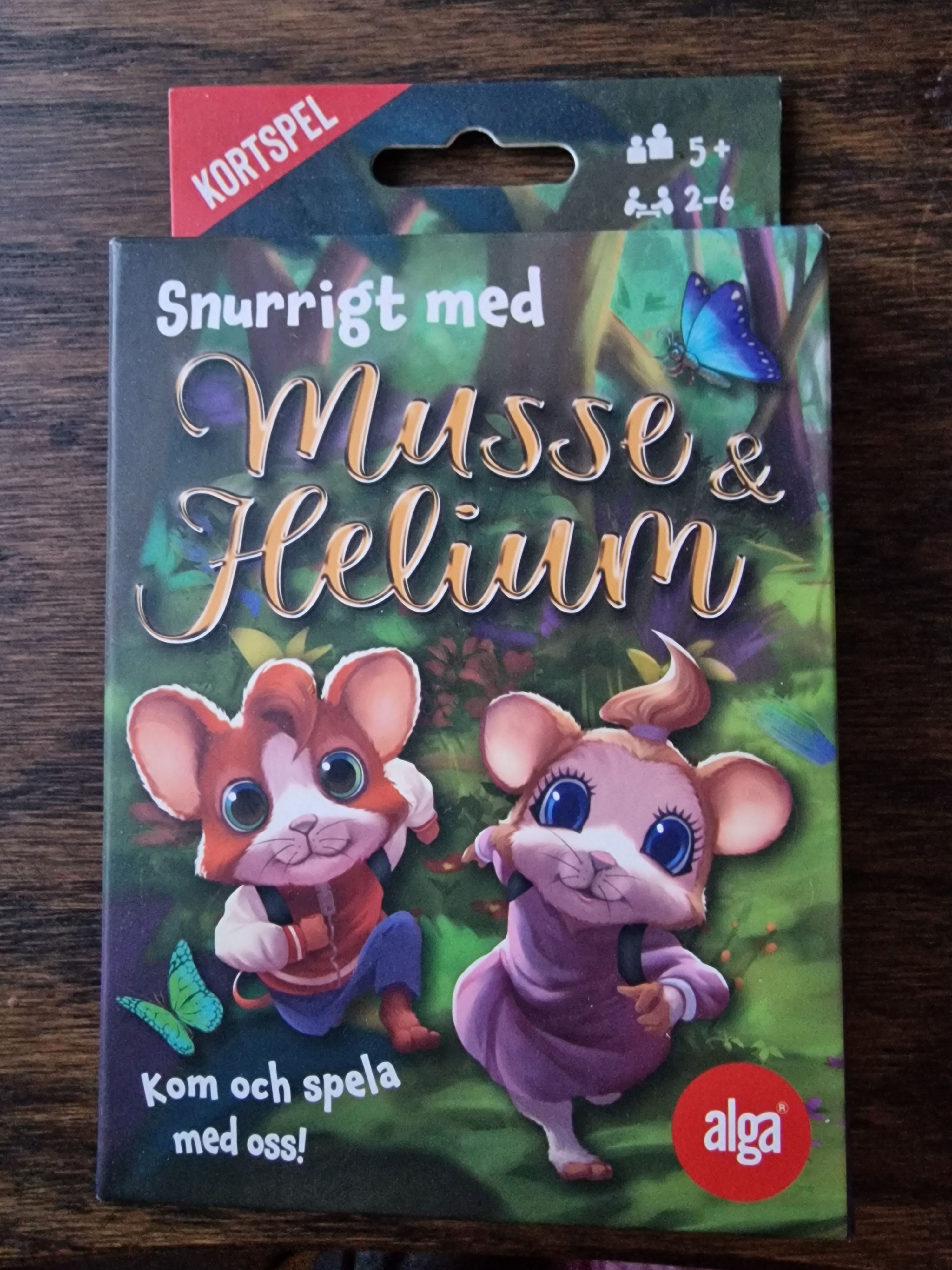 Cover art for Snurrigt med Musse & Helium