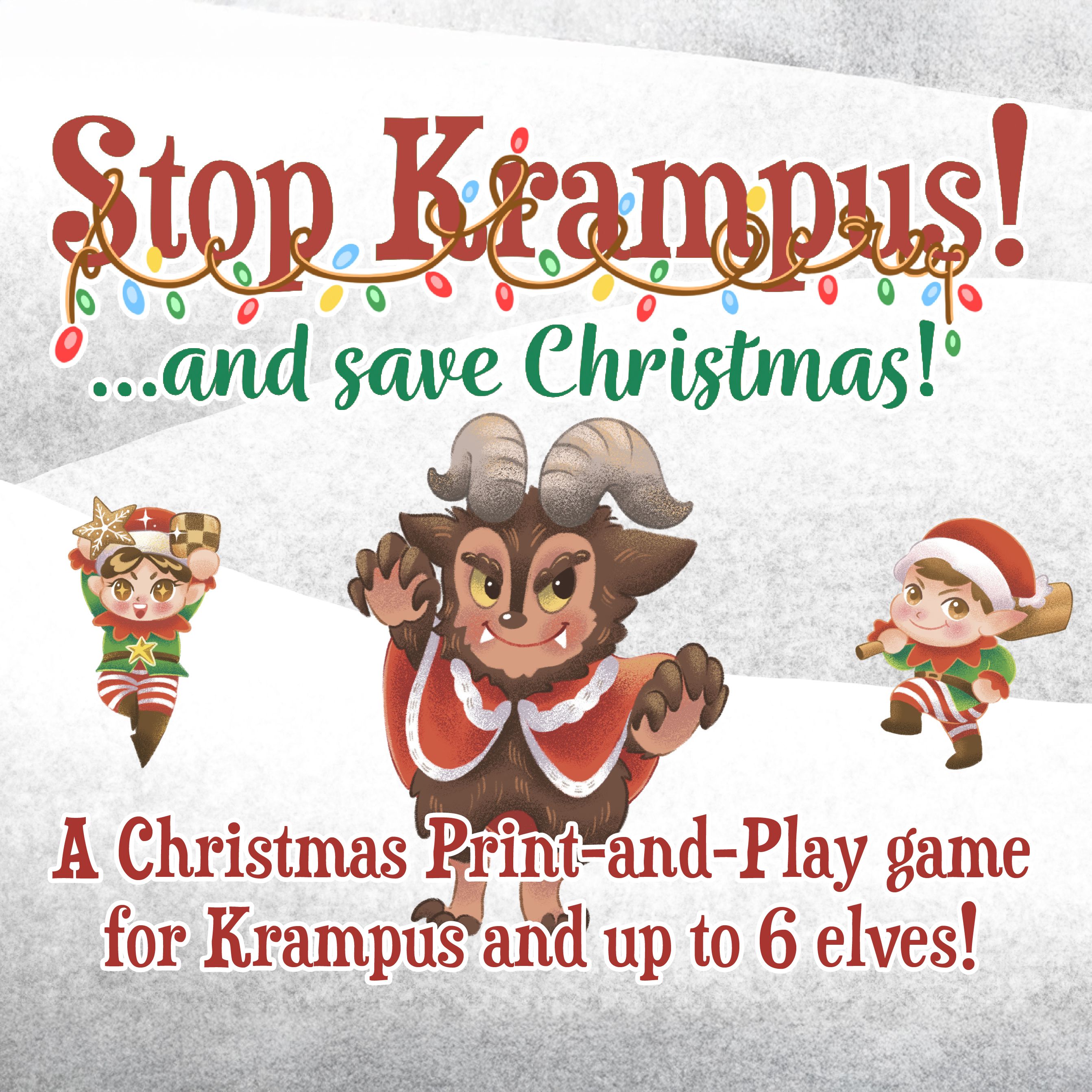 Stop Krampus! ... and save Christmas!