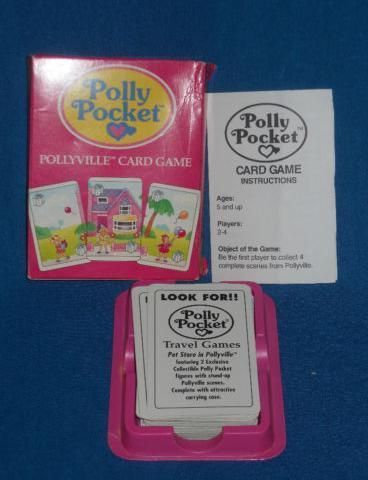 Polly Pocket Pollyville Card Game