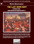 RPG Item: W5: The Last Snipe Hunt