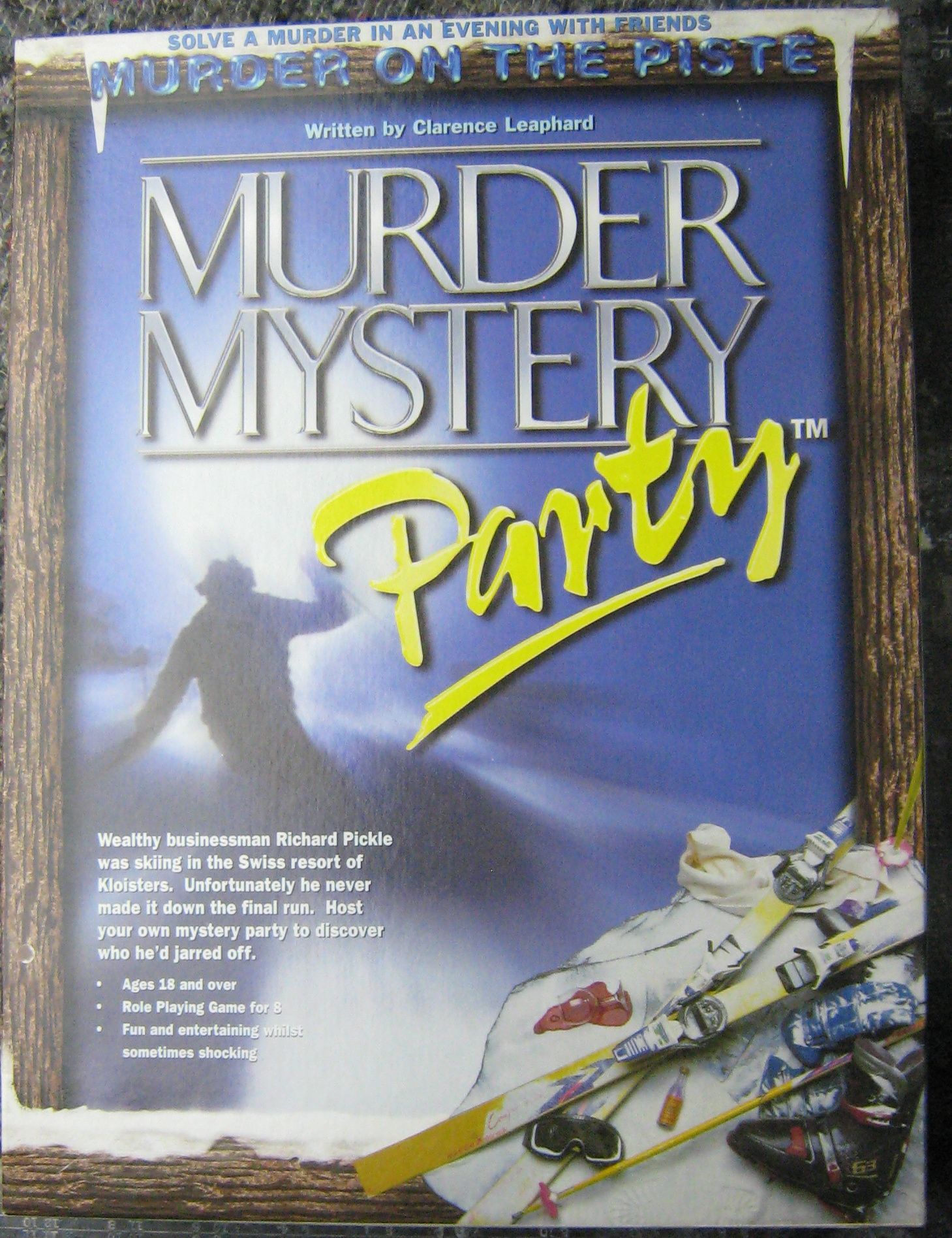 Murder Mystery Party: Murder on the Piste cover art