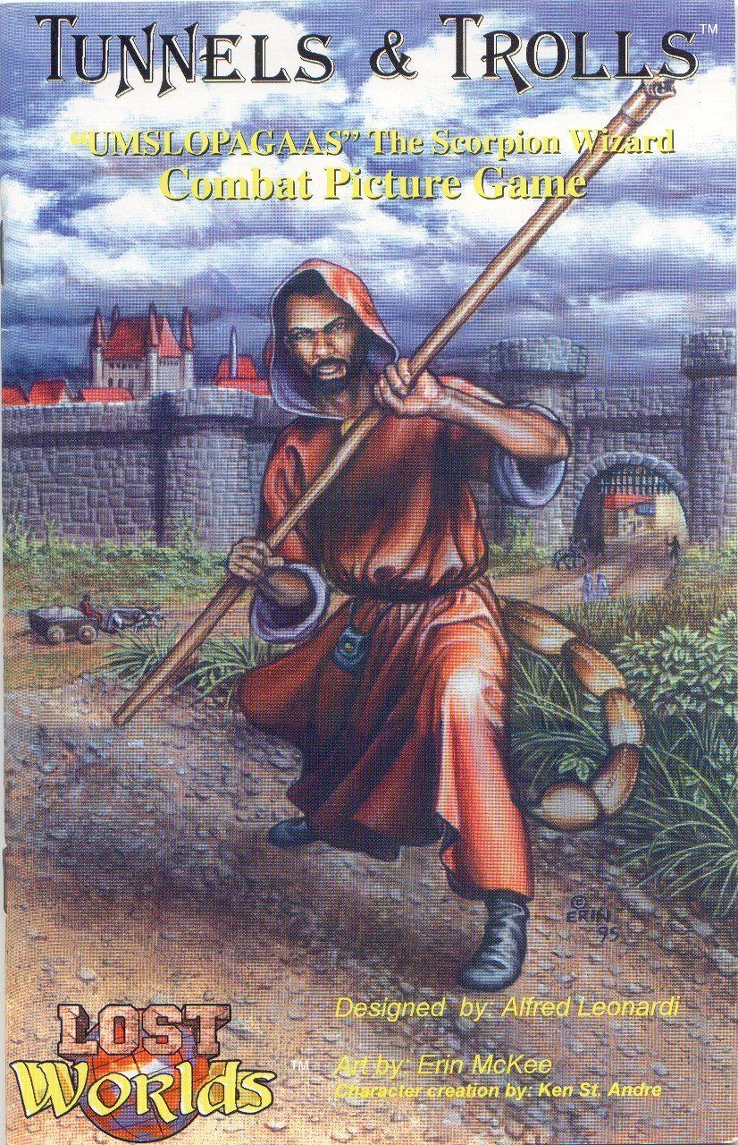 Lost Worlds: "Umslopagaas" Scorpion Wizard