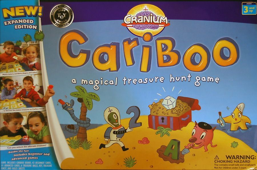 Cranium Cariboo Magical Treasure Hunt Board Game for sale online 