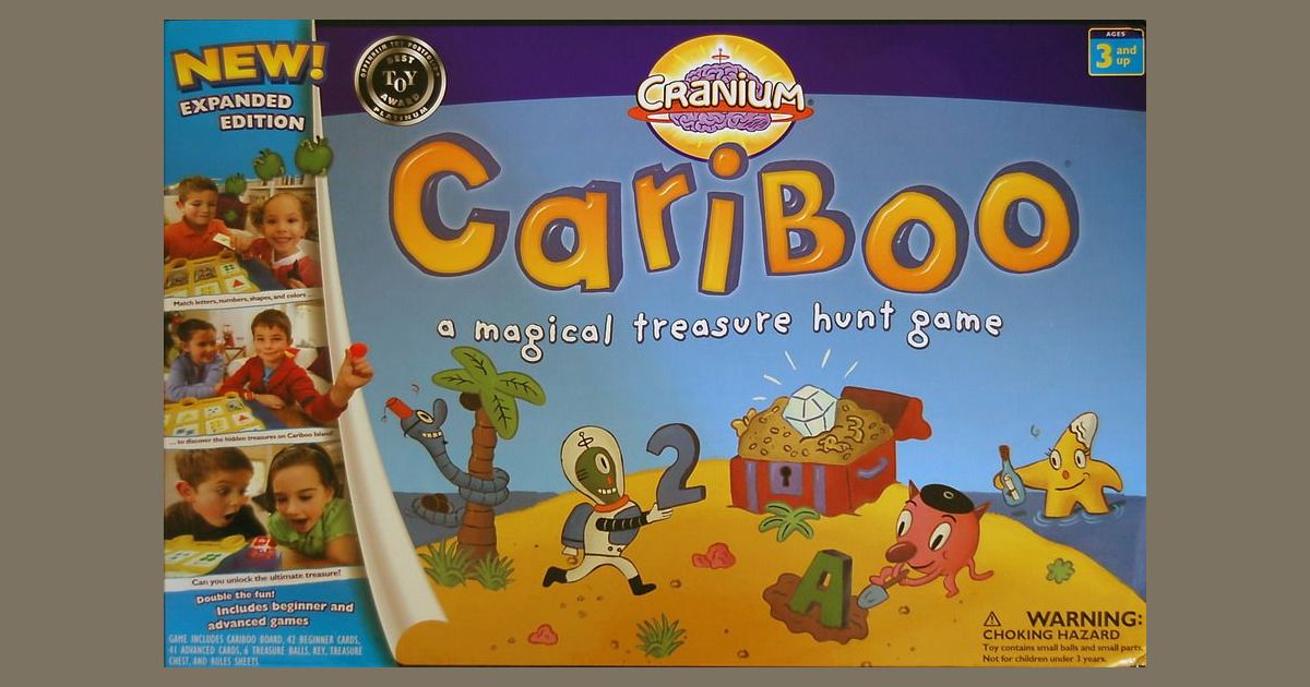 Cranium Cariboo Treasure Hunt Game REPLACEMENT Tray For Key Cards Balls 