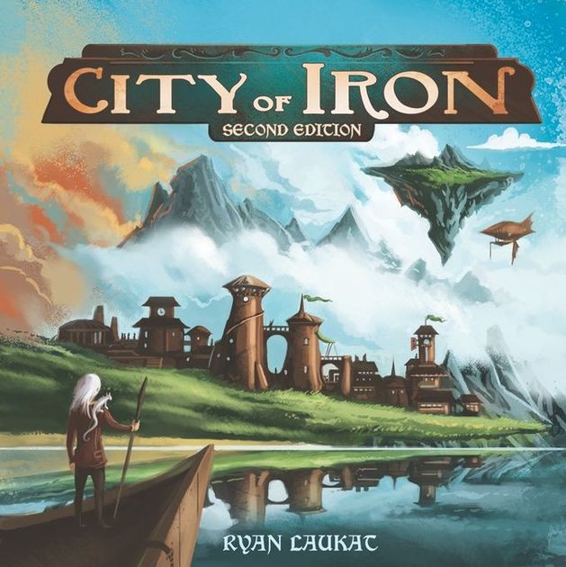 Red Raven Games NEW SEALED Rare, OOP City of Iron Board Game 2nd Edition 
