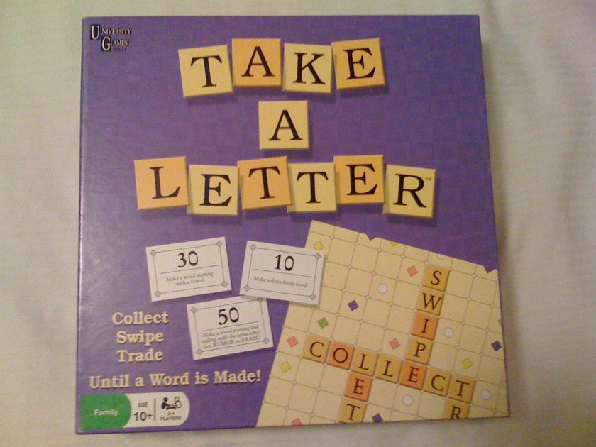 - Take A Letter by Rainbow Games Board Game 1985 Vintage Edition 