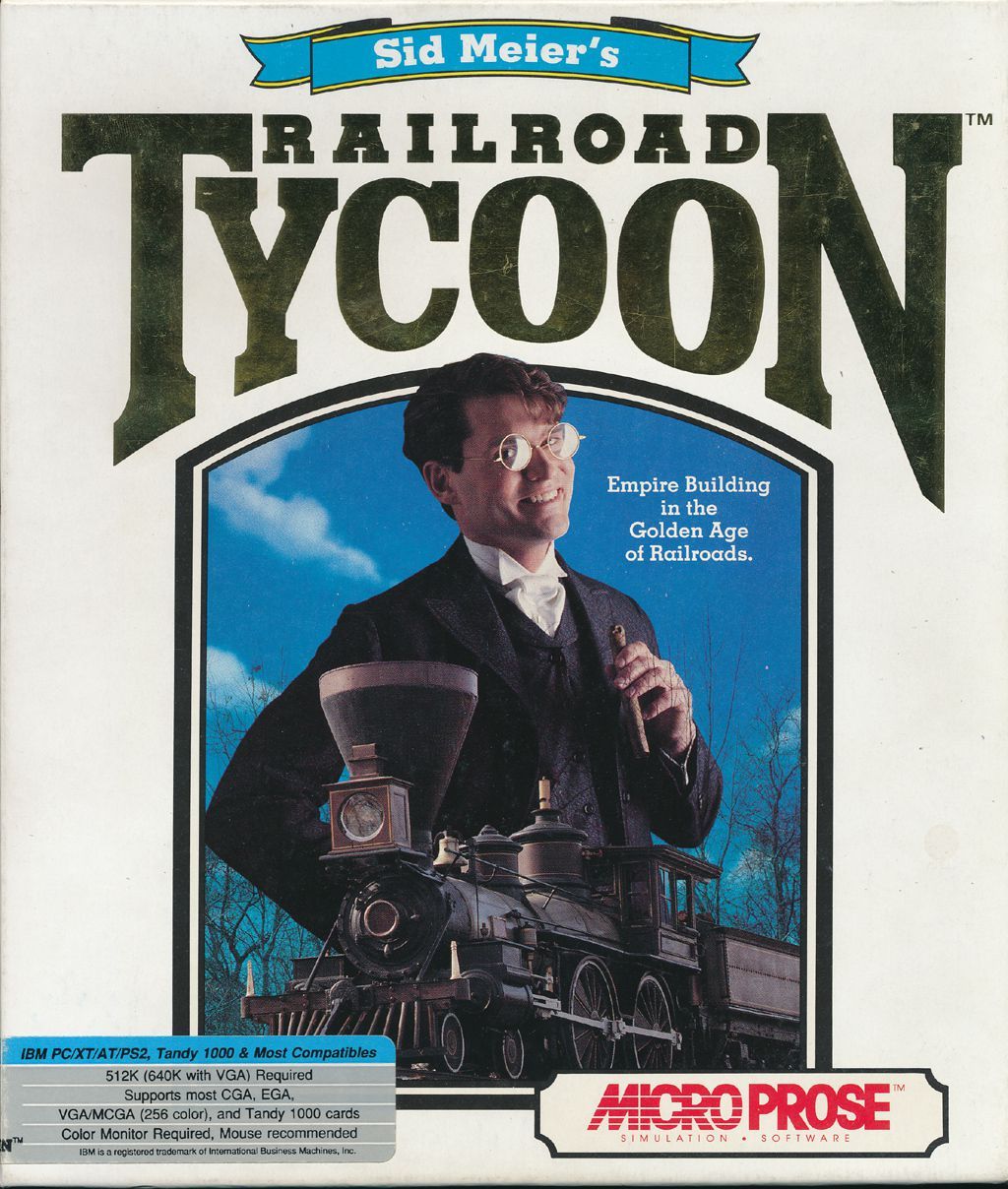 Railroad Tycoon box art