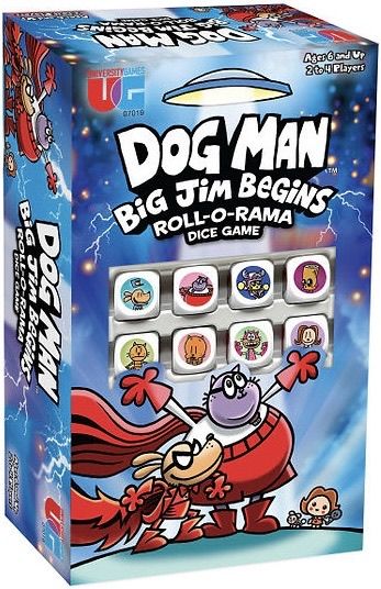 Cover art for Dog Man: Big Jim Begins – Roll-O-Rama Dice Game