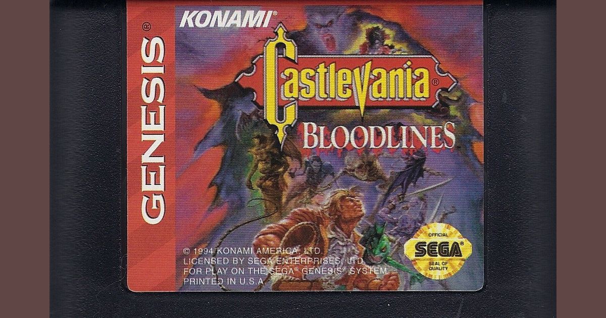 download castlevania bloodlines ps4