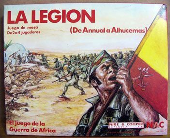 La Legion: El juego de la Guerra de Africa cover art