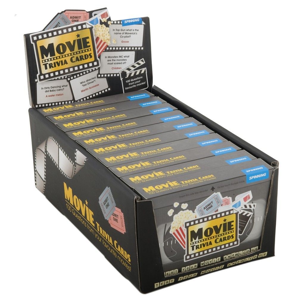 Movie Trivia Cards