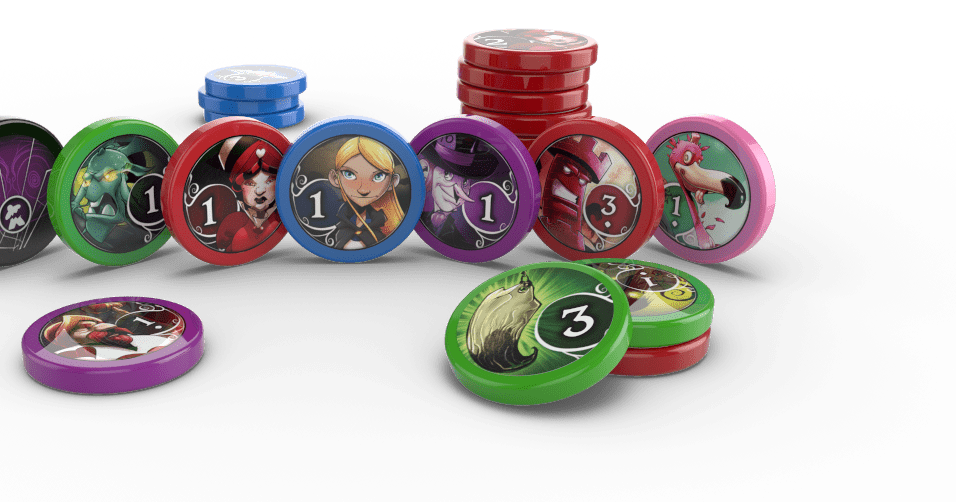 Wonderland's War Premium Chips Board Game Accessory BoardGameGeek