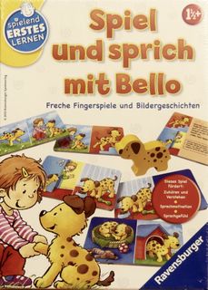 Spiel und sprich mit Bello