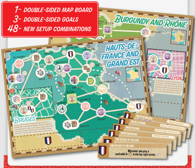 Let's Go! To France: Belgium & Burgundy Maps